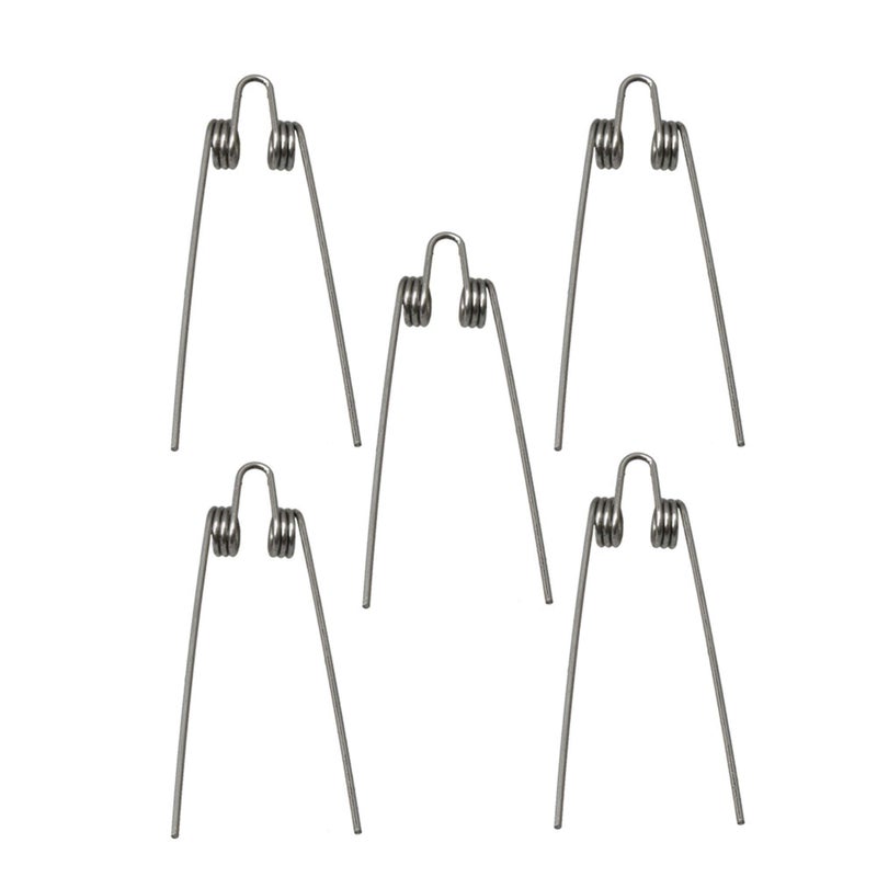 Mxfans Trombone Trumpet Tuba Baritone Water Key Spit Valve Springs Silver - Image 1